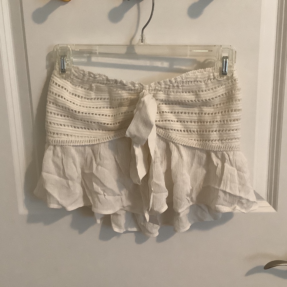 White Crop Top